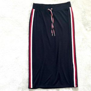 Tommy Hilfiger Stripe Maxi Skirt